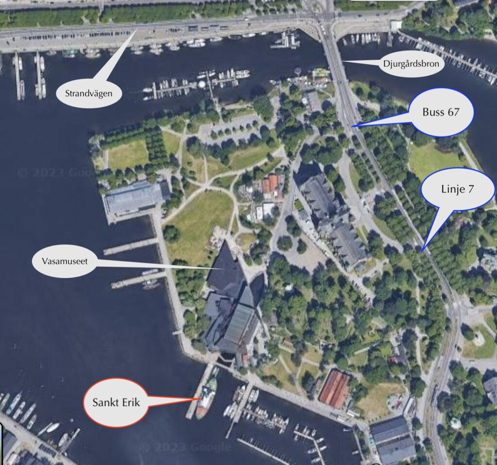 Hitta till Isbrytaren sankt Erik